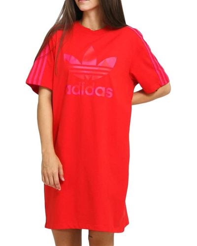 adidas T-Shirt-Kleid H20486 - Rot