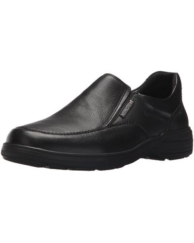 Mephisto Davy Slip On Shoes Black Leather 11.5 M Us