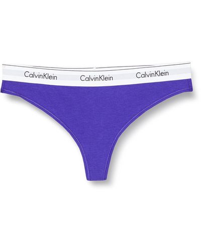 Calvin Klein Thong - Purple