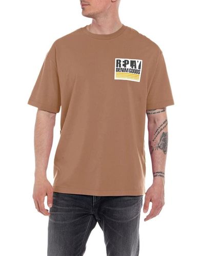 Replay M6497 T-shirt - Brown