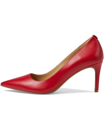 Michael Kors Alina Flex Pump Heeled Shoe - Red