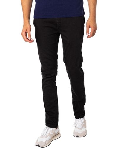 Replay Jeans Zeumar Slim-Fit Hyperflex Hyperchino Color X-Lite avec Stretch pour - Noir