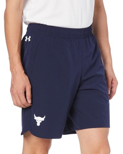 Under Armour S Project R Woven Shorts Blue M