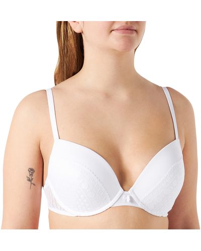 Esprit Push-up-BH aus Spitze - Braun