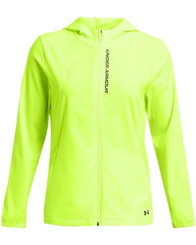 Under armour shop jackets green women