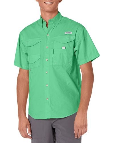 Columbia Bonehead Short Sleeve Shirt Hiking - Green