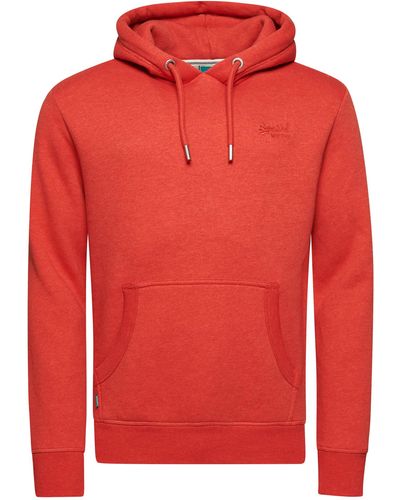 Superdry Sudadera Con Capucha Sports Hoodie - Red