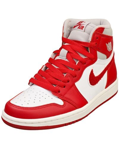 Nike Air 1 High Og "newstalgia" Shoes - Red