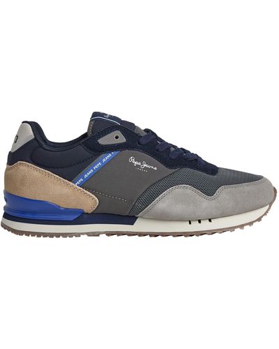 Pepe Jeans London Forest M Trainer - Blue