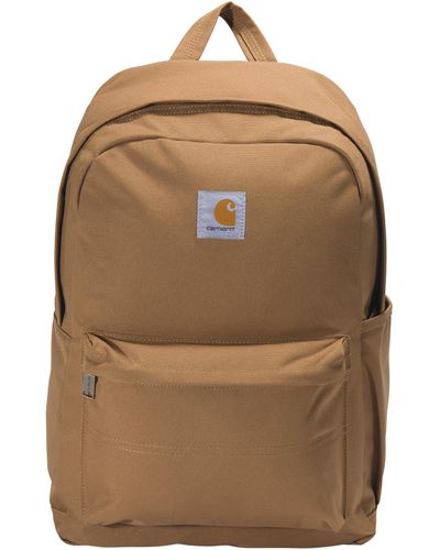Carhartt Adult Essentials Backpack With 15-inch Laptop Sleeve For Travel - Brown