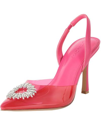 The Drop Klara Slingback Heel Sandals - Pink