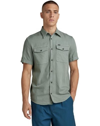 G-Star RAW Marine Slim S Shirt - Groen