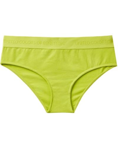 Benetton 3op81s00t Briefs Underwear - Yellow