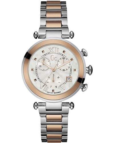 Guess Gc By Sport Chic Collection Y05002m1 Horloge - Metallic
