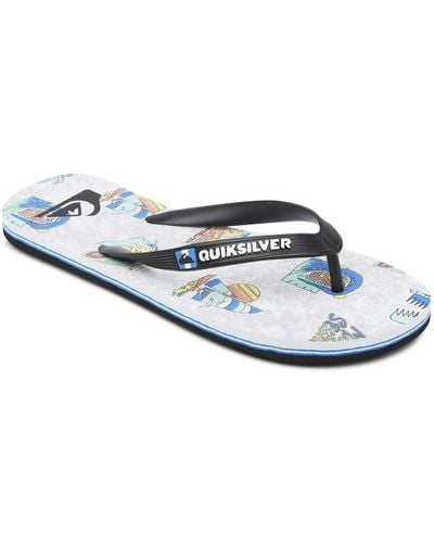 Quiksilver Men's Aqyl101186 Flip Flop - White