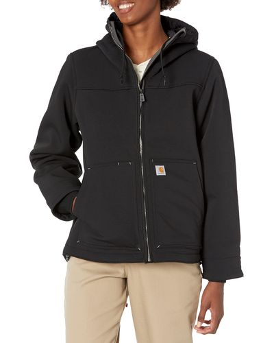 Carhartt Super Dux Relaxed Fit Sherpa-lined Active Jacket - Black