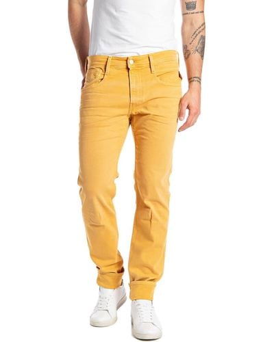 Replay Anbass Jeans - Yellow