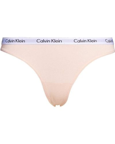 Calvin Klein Moderne Katoenen String - Roze