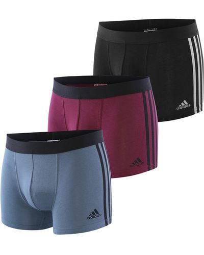 adidas Sports Underwear Boxershorts Voor - Paars