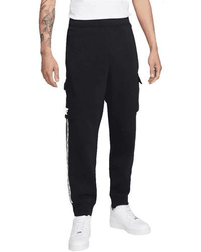 Nike M NSW Repeat FLC Cargo Pant BB - XL - Schwarz