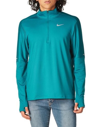 Nike Dfelement Top Hz Sweatshirt Voor - Blauw