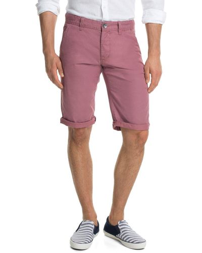 Esprit Edc By Shorts In Chino Stijl - Rood
