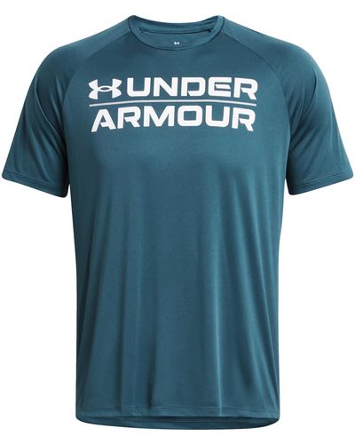 Under Armour Velocity Graphic Short Sleeve T-shirt - Blue