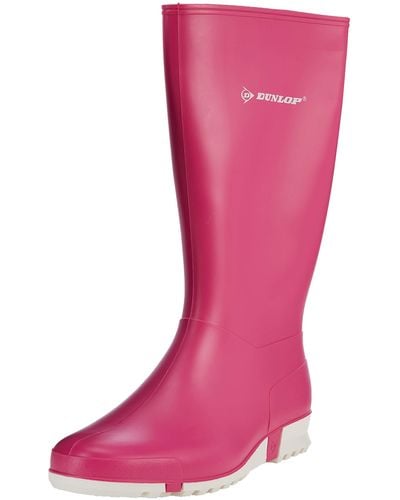 Dunlop ErwachseneSport Retail Gummistiefel - Pink
