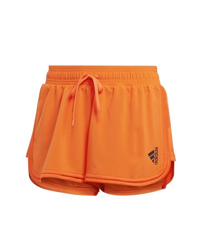 adidas Pantaloncini da Club - Arancione