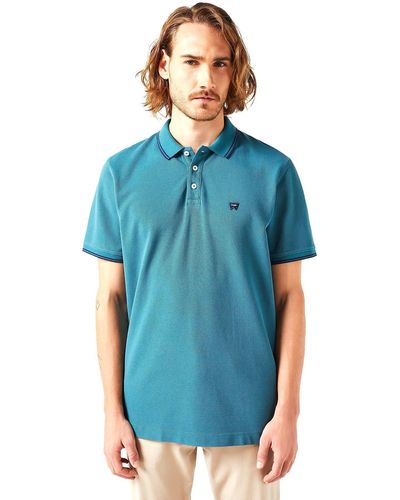 Wrangler Polo Shirt - Blau