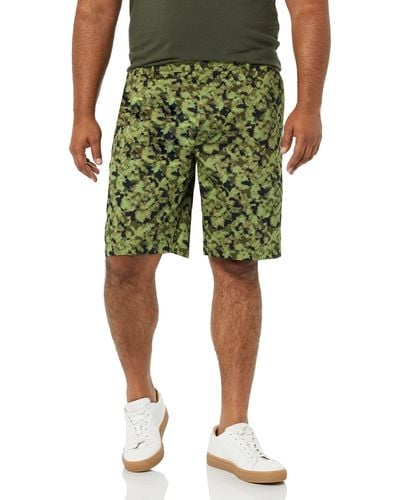 Goodthreads Slim-fit 11" Flat-front Comfort Stretch Chino Short - Green