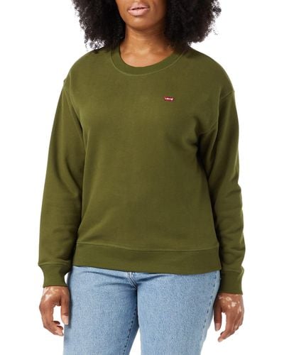 Levi's Standard Crew Sweatshirt Vrouwen - Groen