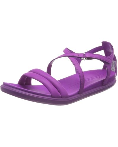 Ecco Simpil Flat Sandals - Purple