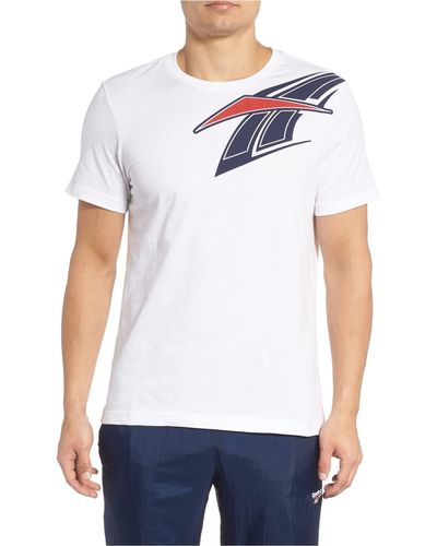 Reebok S B-ball Vector Graphic T-shirt - White