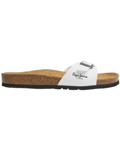 Pepe Jeans Oban Clever W Sandalias para Mujer - Negro