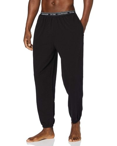 Calvin Klein Pyjamabroek Jogger - Zwart