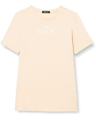Replay M6473 T-shirt - Natural