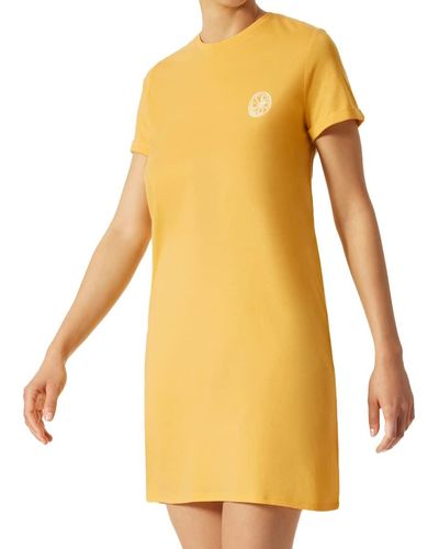 Schiesser Sleepshirt 1/2 Arm Nachthemd - Gelb
