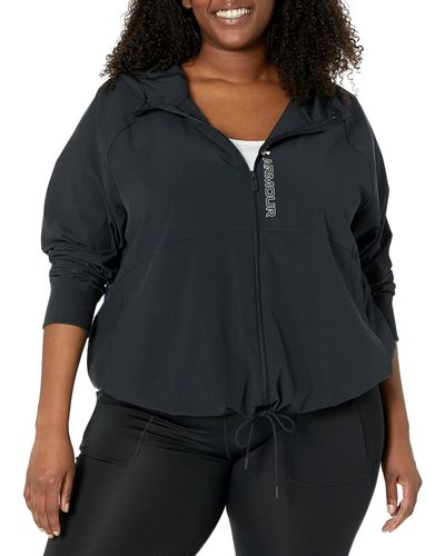 Women's plus size under armour jacket cheap