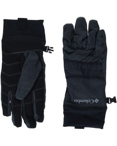 Columbia Mens Full-finger Gloves - Black
