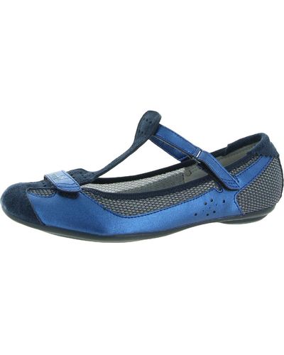 PUMA Strap S Ballet Pumps/shoes - Blue - Size Uk