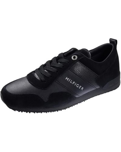 Tommy Hilfiger Hombre Vulcanized Sneaker Zapatillas - Negro