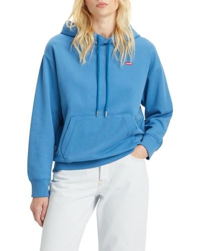 Levi's Standard Sweatshirt Hoodie Kapuzenpullover - Blau