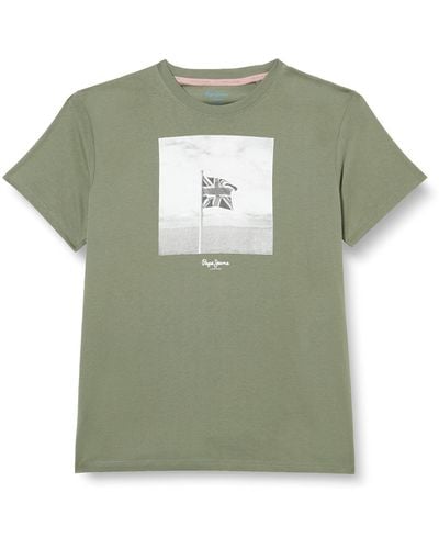 Pepe Jeans Alfred SS T-Shirts - Verde