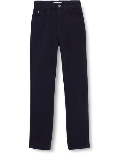 Tommy Hilfiger Classic Soft Clr Jeans High Waist - Blue
