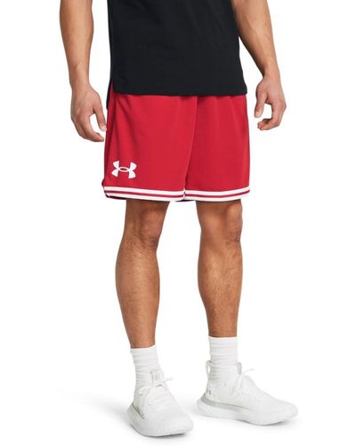 Under Armour Perimeter Basketball Shorts, - Red