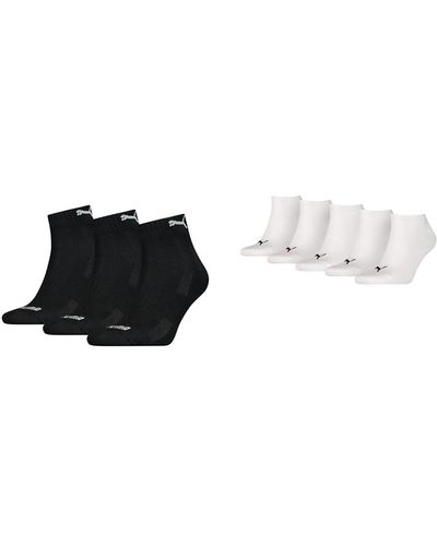 PUMA Socken Schwarz 47-49 Socken Weiß 47-49 - Black