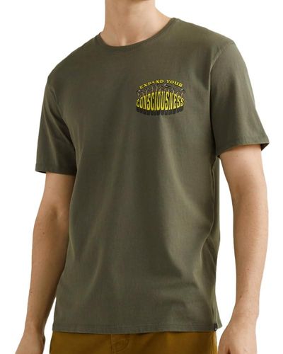 O'neill Sportswear T-Shirt Kaki Uomo Expand - Verde