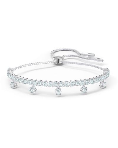 Swarovski Bracelet Subtle Drops femme - Métallisé