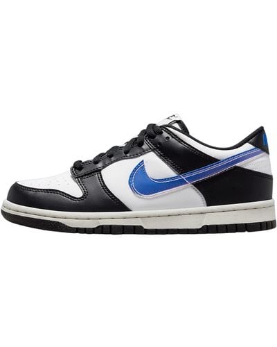 Nike Dunk Low NN GS Trainers FD0689 Sneakers Chaussures - Bleu
